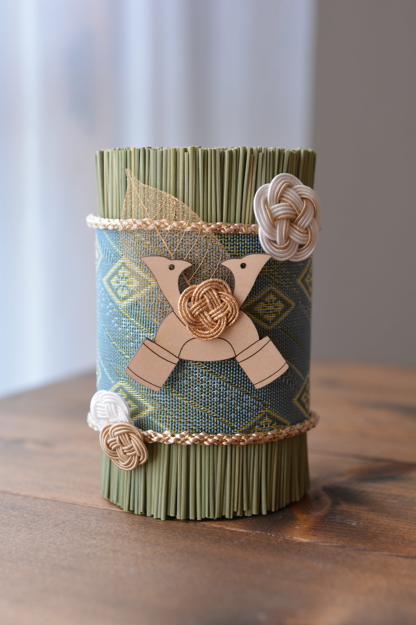 【４/22まで】い草の兜守り（ブルー）