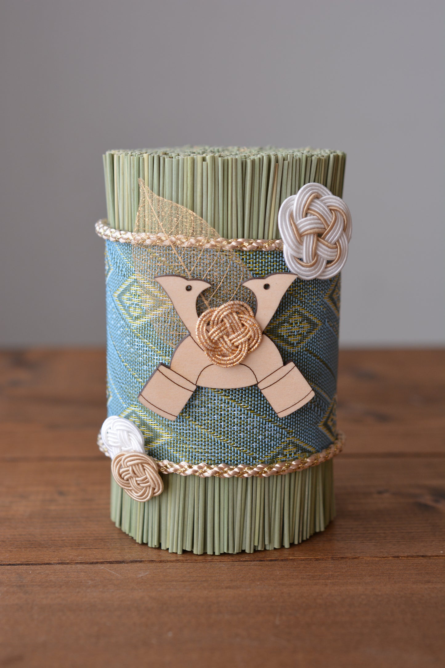 【４/22まで】い草の兜守り（ブルー）