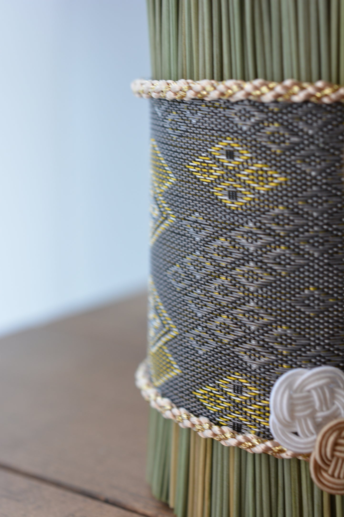 【4/22まで】い草の兜守り（ブラック）