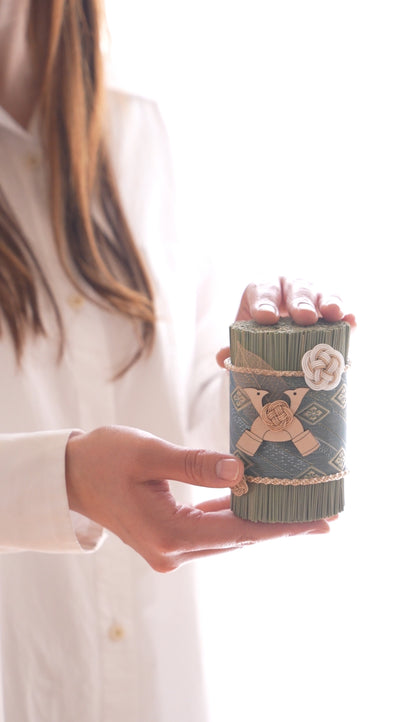 【４/22まで】い草の兜守り（ブルー）