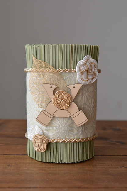 【4/22まで】い草の兜守り（ホワイト）