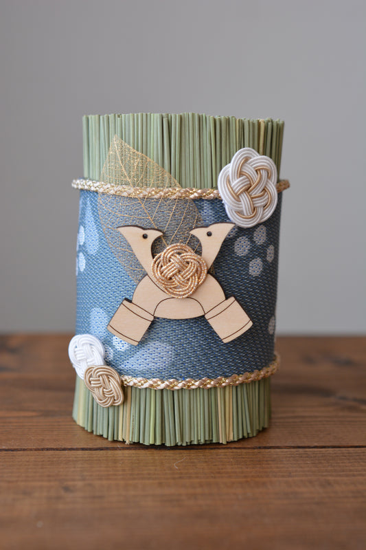 【4/22まで】い草の兜守り（スズランブルー）