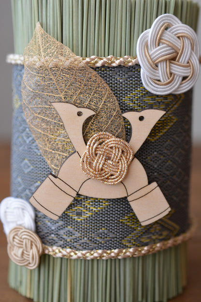 【4/22まで】い草の兜守り（ブラック）