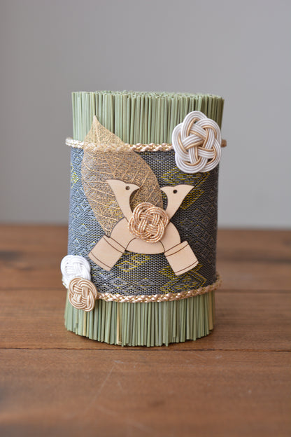 【4/22まで】い草の兜守り（ブラック）