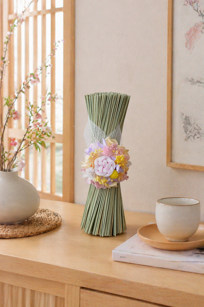 イグサの花飾り (スプリング）